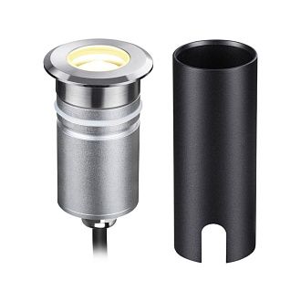 Грунтовый встраиваемый светильник 3 см, 3W, 3000K, Odeon Light Nature Ingro 6660/1GL3 (нужен драйвер 357781/357782)