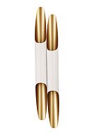 Бра 12*9 см, Crystal Lux SONATA AP4 WH Белый/Золотой