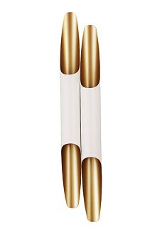 Бра 12*9 см, Crystal Lux SONATA AP4 WH Белый/Золотой