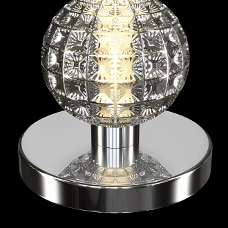 Светодиодный светильник 45 см, 18W, 3000K, Maytoni Collar MOD301TL-L18CH3K, хром