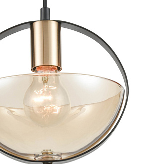 Подвесной светильник  21*142 см, 1*E27 черный, золото Vele Luce Broadway VL5362P21