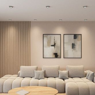 Встраиваемый светильник *10,5*4,7 см, 1*GX53*15W, Denkirs Glow DK-DH2010-BK, черный