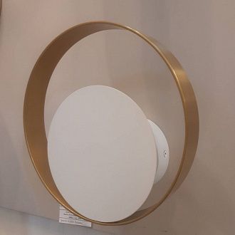 Бра 20 см, 7W, 3000K, 560Lm Odeon Light Mondi 3899/7WW белый-золото