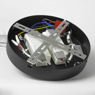 Люстра подвесная 110*61*35/150 см, 1*LED*77W Lussole Macon LSP-7306 черный