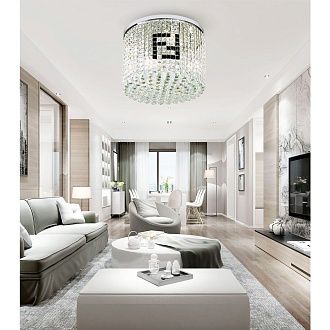 Люстра *50*38 см, Е14 9x40W, Хром MODELUX ML.841.9 CR