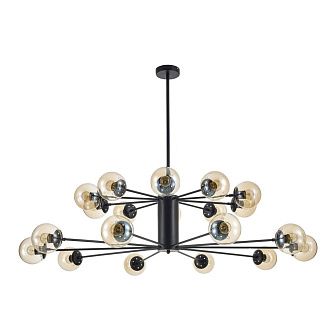 Люстра *130*86 см, 20*E27*60W, Arti Lampadari Filetto Filetto E 1.1.20 B, Черный