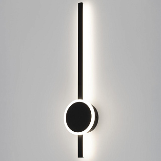 Настенный светодиодный светильник 14*62 см, 17W, 3000-4000-5500K Citilux CL203311 Стиг Черный