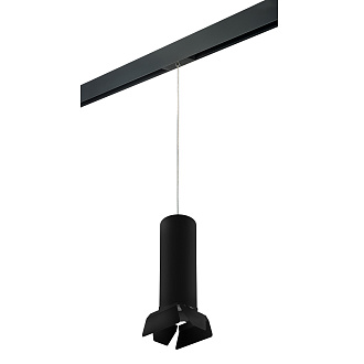 Комплект со светильником Rullo для трека PRO 11*9 161,2 см, 1*GU10*7W, Черный Lightstar Rullo PRORP6497487