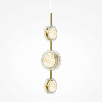 Подвесной светильник 12,6*13*368 см, LED, 3000К, Maytoni Pharao MOD361PL-L22BS3K латунный