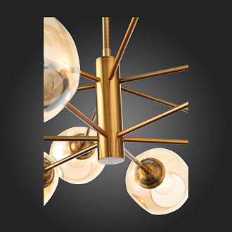 Светильник подвесной 75 см, ST LUCE FOVIA SL1500.203.12 Золотистый