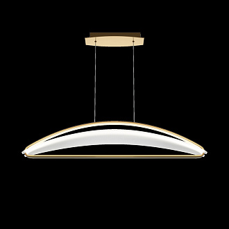 Подвесной светильник 103*25*325 см, LED, 34W, 3000К, Maytoni Breeze MOD281PL-L34BS3K латунный