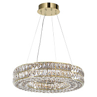 Люстра 60*60*120 см, 1 LED*52W, 4000 К, Odeon Light Panta, золотой 4926/52L