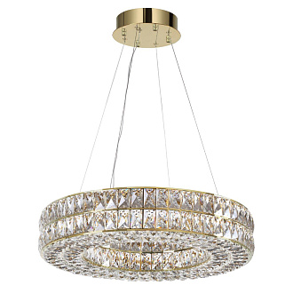 Люстра 60*60*120 см, 1 LED*52W, 4000 К, Odeon Light Panta, золотой 4926/52L