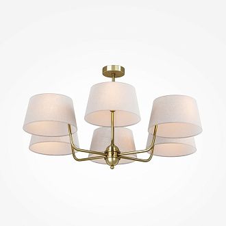 Подвесной светильник 85*106 см, 6*E14*40W, K, Maytoni Modesto MOD360PL-06BS, Латунь