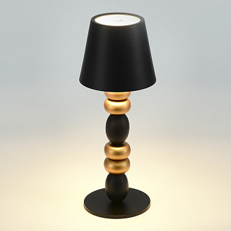 Прикроватная лампа 11*29,4 см, 1*LED*3W 3000-6000K ST LUCE Ease SL1011.414.01 черный, золотистый