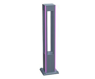 светильник 80 см, 5W, 4000K, Kink Light 09209-F(220V),16(10), серый