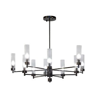 Люстра подвесная INDIGO SP10 PEARL BLACK