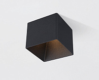 Встраиваемый светильник 7*7*12,5 см, ITALLINE DL 3024 black, вр 6,4 см