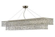 Люстра подвесная *31*22 см, 10*G9*40W, Arti Lampadari Acquaro Acquaro E 1.5.120x30.100 NP, никель