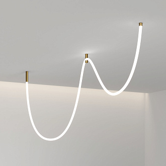 Подвесные крепления для круглого гибкого неона Elektrostandard Full light FL 28120, латунь