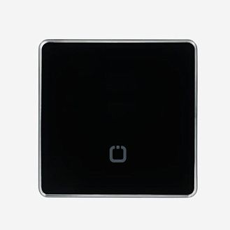 Радиовыключатель сенсорный HiTE PRO SN-R1 (черный, закругленные углы) HPSW-SNR1-BL