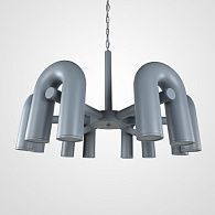 Подвесная люстра FANNY 12 Grey 80*80*55 см, 12*LED*7W, 3000K, ImperiumLoft fanny01, Серый