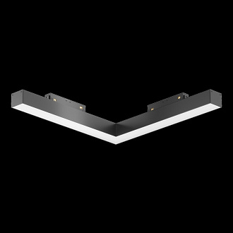 Трековый светильник 3,35*30*5 см, LED 24W, 4000К, Черный Maytoni Basis TR078-2-24W4K-B