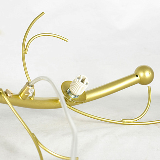 Линейно-подвесной светильник Lussole LSP-8748, 148*50 см, матовое золото