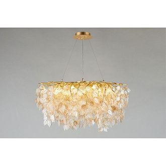 Подвесная люстра 80*80-190 см, 13*G9, 5W, Aployt Rochell APL.850.03.13, золотой
