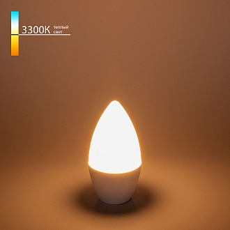 Светодиодная лампа "Свеча" СD LED 6W 3300K E14 BLE1421 Elektrostandard