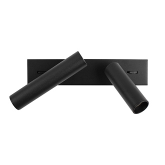 Настенный светильник 23*4*7 см, 2*LED*3W 3200K LOFT IT Sign 10260/2W Black черный