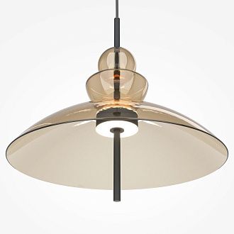 Подвесной светильник 40*40*358 см, LED*12W, 3000K, Maytoni Bangkok MOD185PL-L12CG3K3, черный