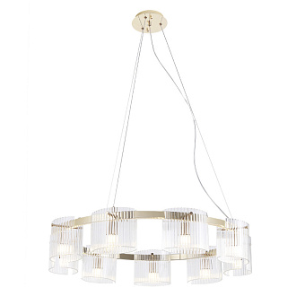 Светильник 80 см, Crystal Lux ENCANTO SP9, золото