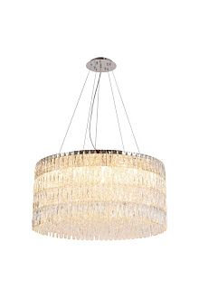 Люстра Ø800 x H400 (1520), мм, 21*40W (840W), CHROME (Хром) NewRgy 5060/21CH CHROME