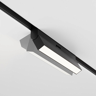 Трековый светильник 22 см, 12W, 3000K Maytoni Technical BASIS Exility LED TR036-2-12W3K-B черный