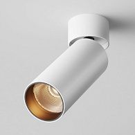 Светильник  C055CL-L12W2.7K-W-W **-16 см, *LED*12W, K, Maytoni technical FOCUS LED C055CL-L12W2.7K-W-W, Белый