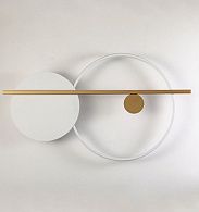 Настенный светодиодный светильник Inodesign Round White 44.4680