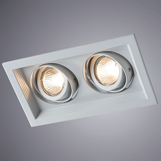 Точечный светильник Arte Lamp A6661PL-2WH белый, вр 10,2*19,6 см