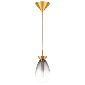 Подвес 10*30/150 см, 4W 3000K Lightstar Colore 805118 Красное золото