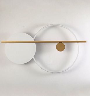 Настенный светодиодный светильник Inodesign Round White 44.4680