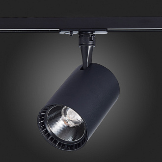 Трековый светильник 12*8 см, 15W, 4000K ST LUCE ST351.446.15.36 Матовый черный