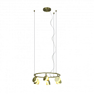 Подвесной светильник *46*200 см, LED *  30W, 3000К Mantra Shell 7262, золотой