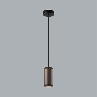 Подвес 7,6*7,6*120 см, 1 GU10*4W, Odeon Light Cocoon, черный 5060/1D