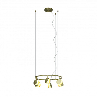 Подвесной светильник *46*200 см, LED *  30W, 3000К Mantra Shell 7262, золотой