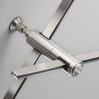 Комплектующие для трековой системы  TRA155CW-D1-PT 2,9*2,9*-14,9 см, *Maytoni technical Accessories for tracks Flarity TRA155CW-D1-PT, Платина