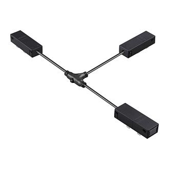 Гибкий токопроводящий соединитель Т-образный Novotech VECTOR PORT 135314, черный
