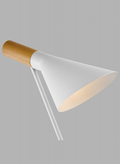 Настольная лампа 22*51 см, E27 60 W, Moderli Turin V10477-1T Белый