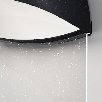 Светильник настенный 16,1*9,9*18,4 см, LED, 7W, 3000К, Maytoni Gloss O447WL-L7GF3K серый
