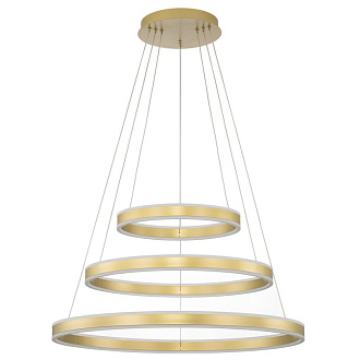 Светильник 80 см, 195W, 3000-5500K, Citilux Дуэт CL719682, золото