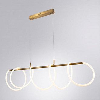 Люстра 150 см, 1*LED 47W 4000K медный Arte Lamp Klimt A2850SP-45PB